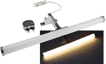 LED Spiegelleuchte IP44 "Banheiro 6A" / 230V, 6W, 780lm, 40cm, 2900K warmweiß