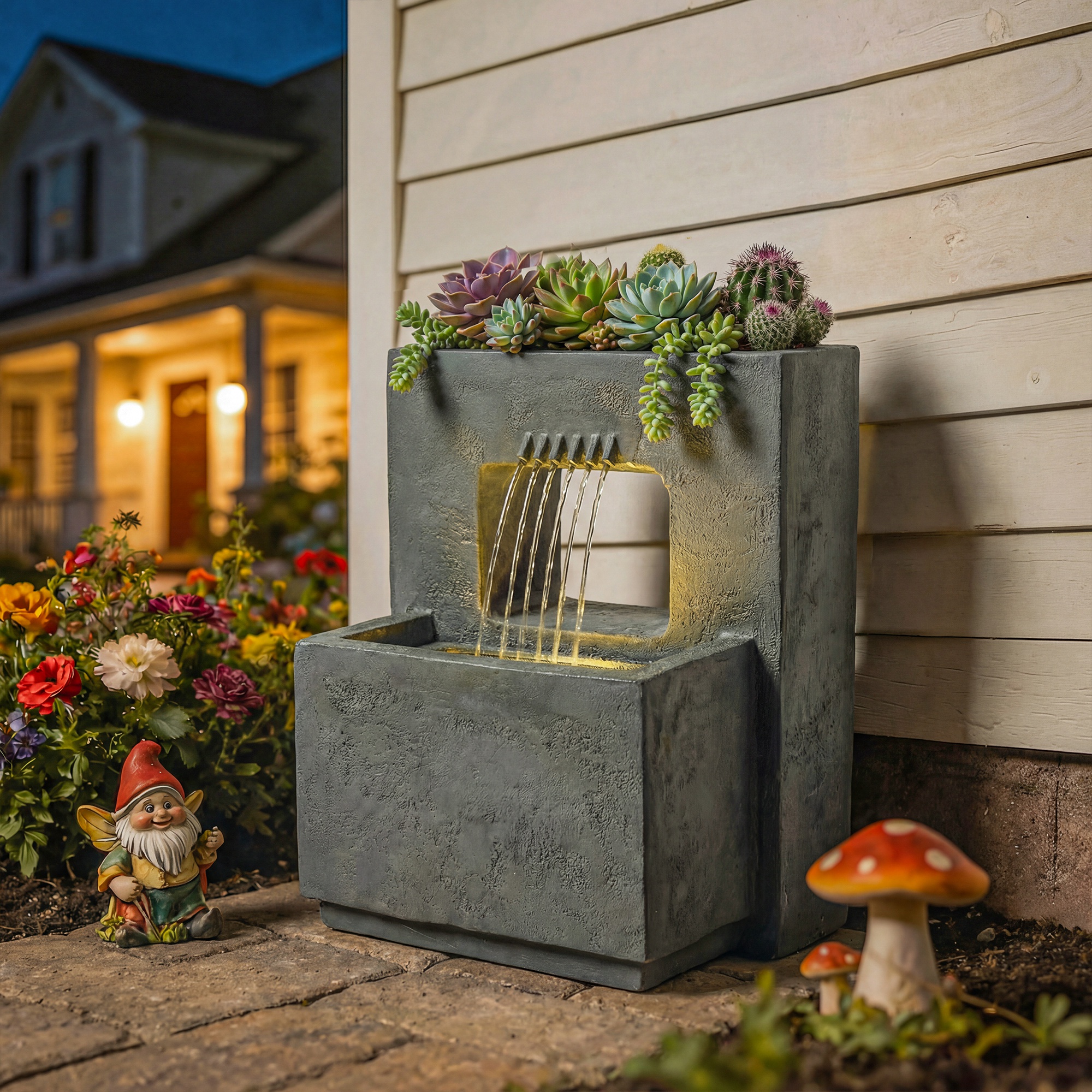 outsunny-springbrunnen-2-stufig-gartenbrunnen-mit-led-beleuchtung-pflanzkubel-pumpe-steinoptik-verstellbar-45-x~242A3PUF1KG00