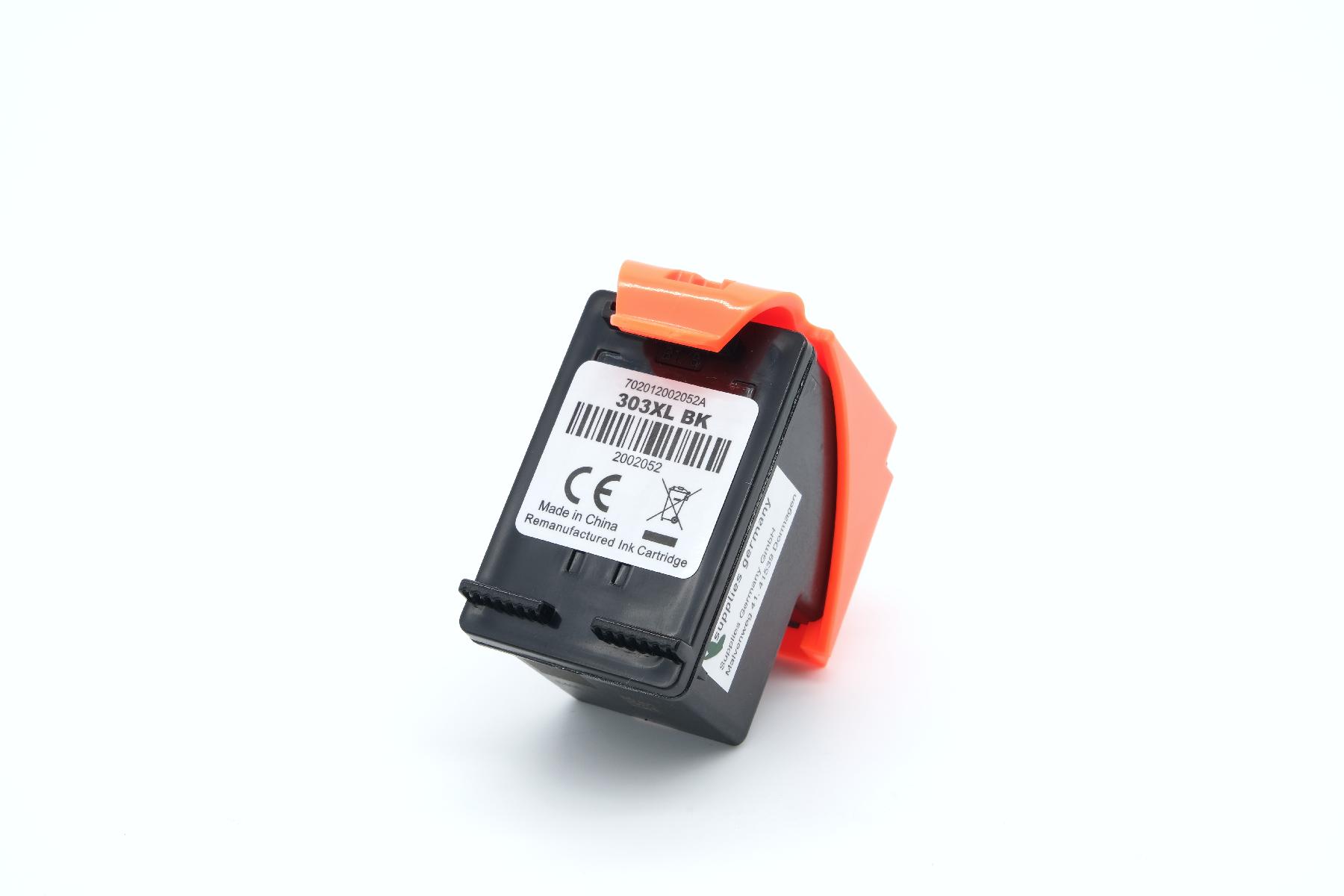 303XLschwarz alternativ Tinte schwarz für HP / T6N04AE / 12ml 303XLschwarz alternativ Tinte schwarz für HP / T6N04AE / 12ml