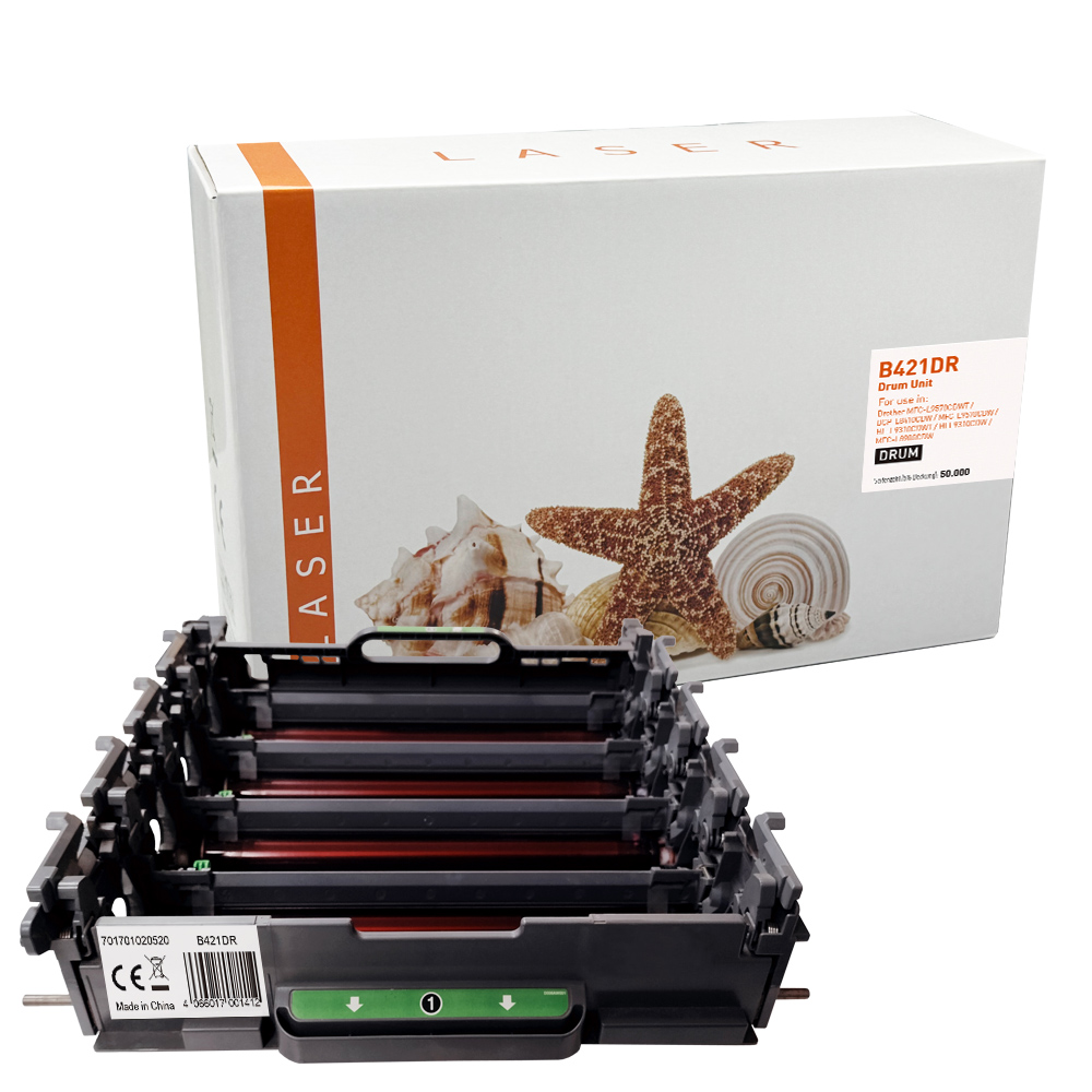 DR421CL alternativ Trommel BKCMY für Brother / DR421CL / 50.000 Seiten