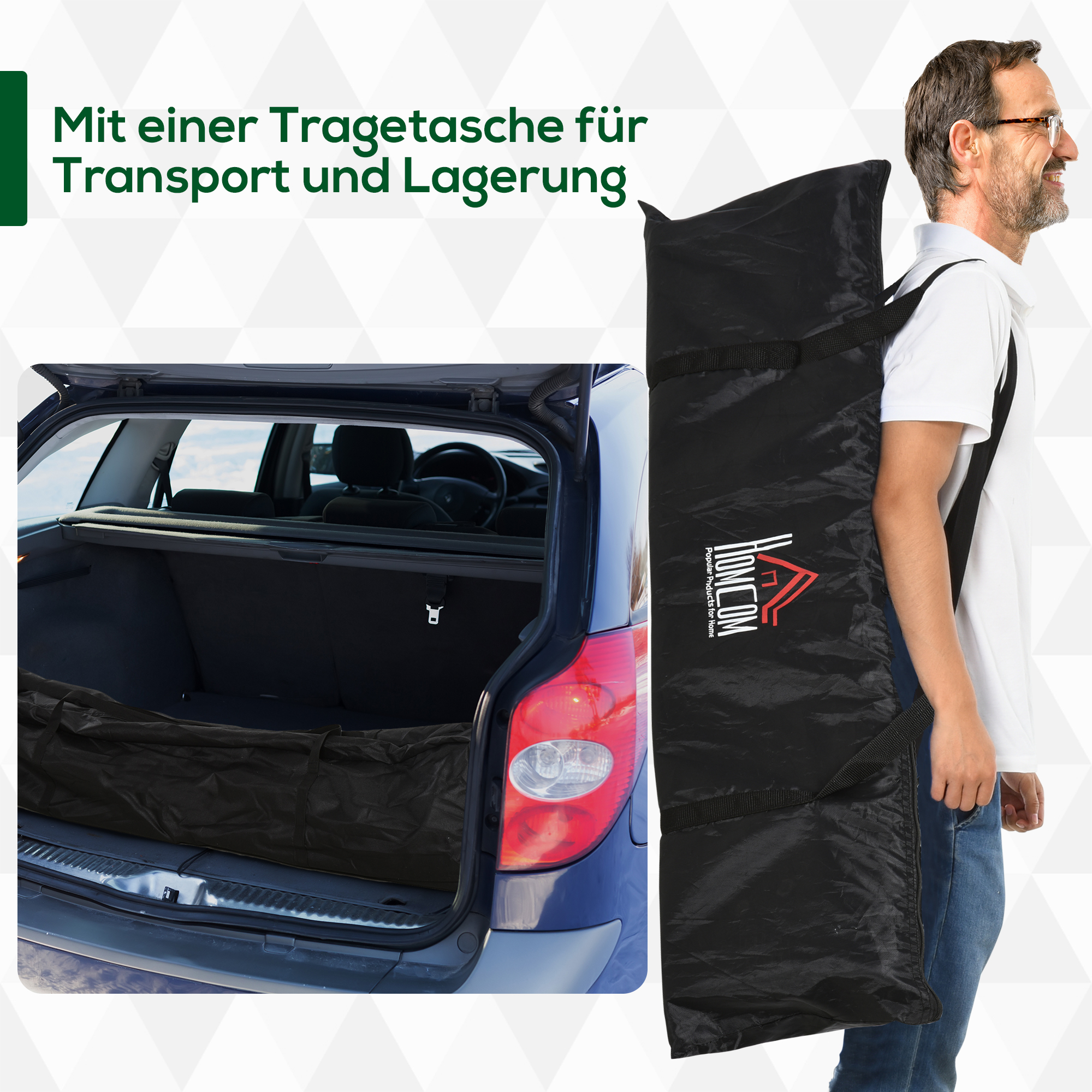 Fußballtor 2er Set faltbar 183 x 90 x 90 cm wetterfest mit Tragetasche Outdoor Fußball Tore für Erwachsene Fußballtore für Freizeit Garten Training Schwarz