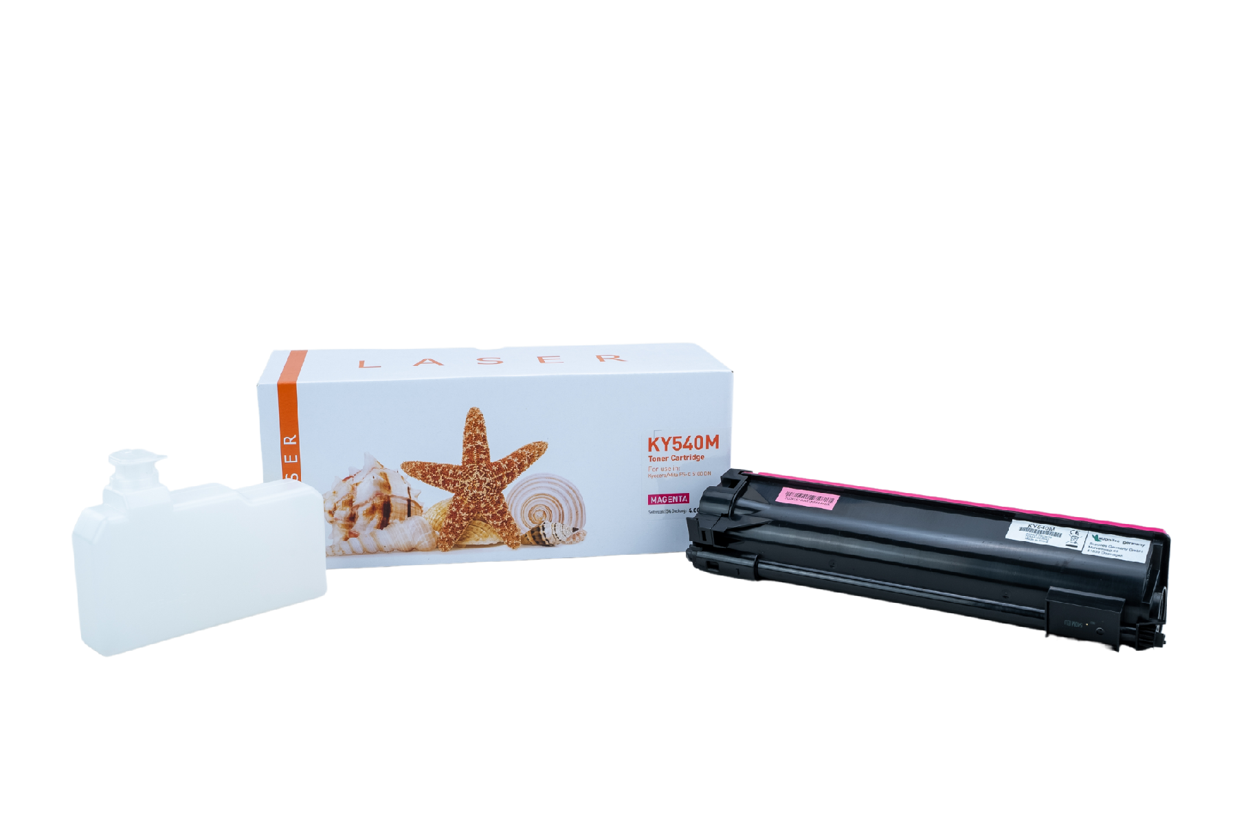 TK540M alternativ Toner Magenta für Kyocera  / TK540M / 4.000 Seiten
