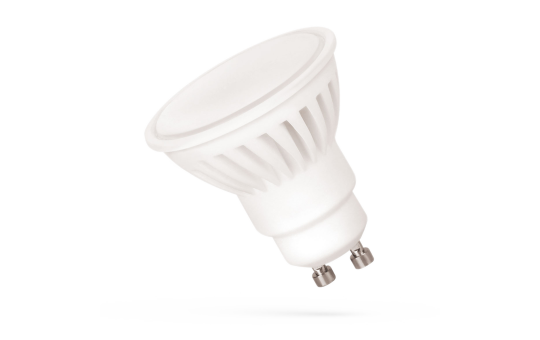 LED-Strahler GU10, 10W, 910lm, warmweiß, 230V, 3000K, keramik