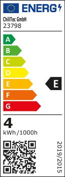 LED Stiftsockel G9, 4W, 480lm, dimmbar / 330°, 230V, 3000k / warmweiß, Glas