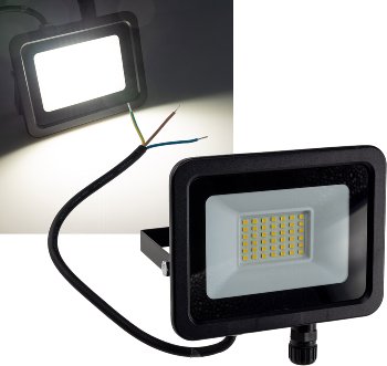 LED-Fluter "CTF-OB 30" / IP65, 28W, 3075lm, 4000K neutralweiß