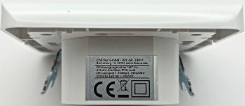 Unterputz PIR-Bewegungsmelder 160° Pro, LED geeignet, 2-Draht Technik, weiß