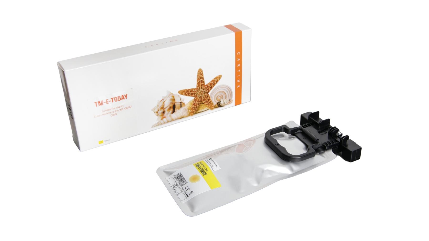 T05AY alternativ Seestern Tinte gelb für Epson / C13T05A400 / 20.000 Seiten T05AY alternativ Seestern Tinte gelb für Epson / C13T05A400 / 20.000 Seiten