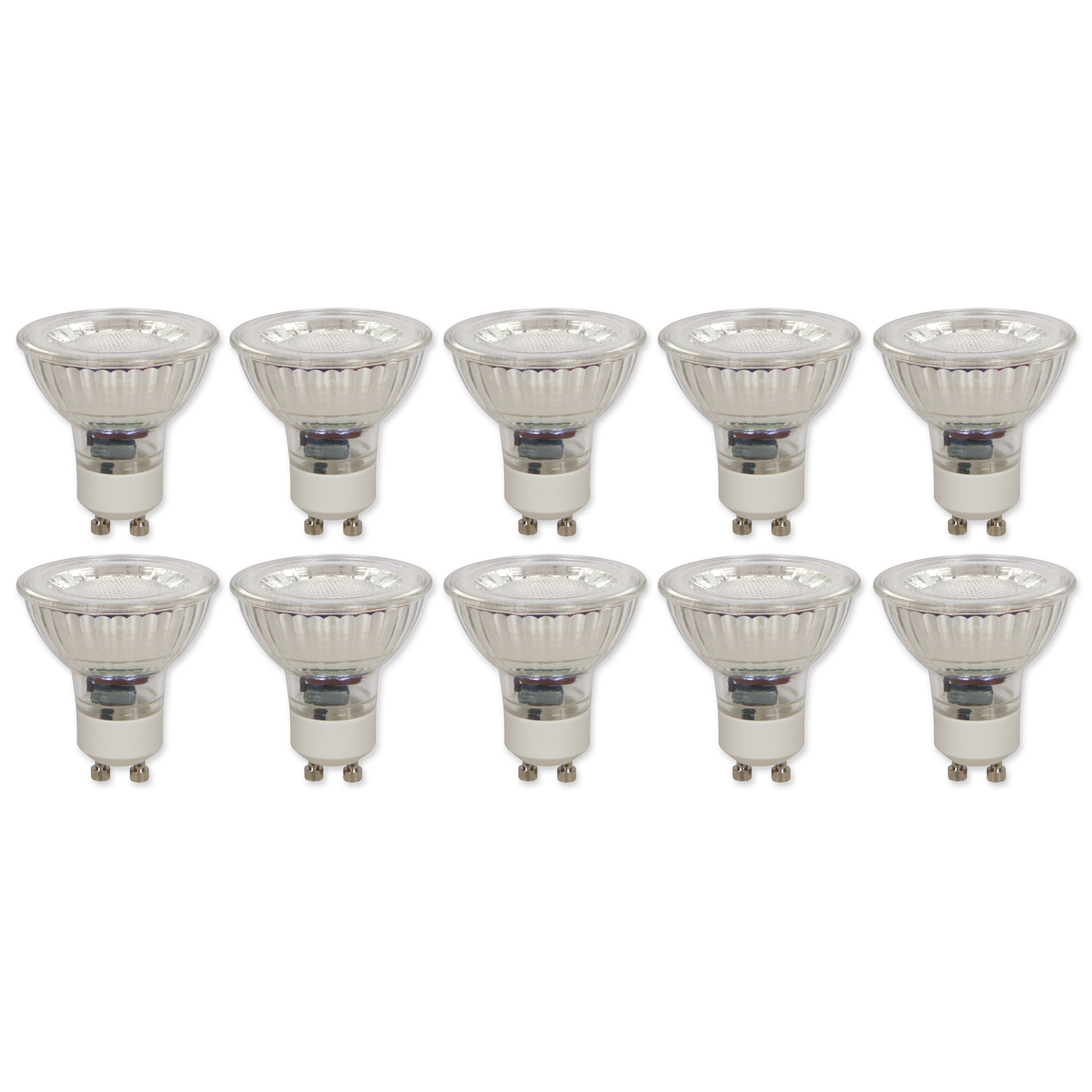 LED-Strahler McShine ''MCOB'' GU10, 3W, 250 lm, warmweiß, 10er-Pack