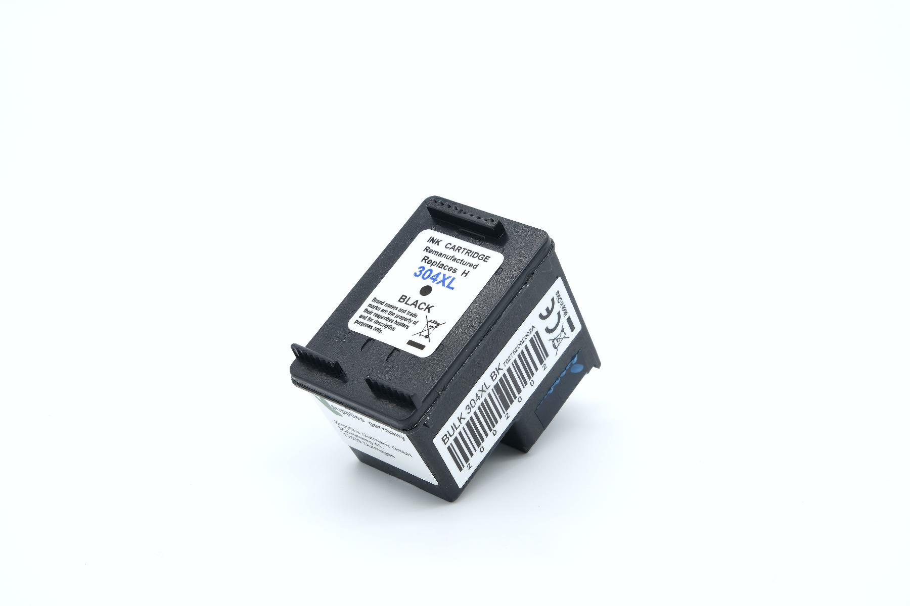 304XLschwarz alternativ Tinte schwarz für HP / N9K08AE / 18ml (EU) 304XLschwarz alternativ Tinte schwarz für HP / N9K08AE / 18ml (EU)