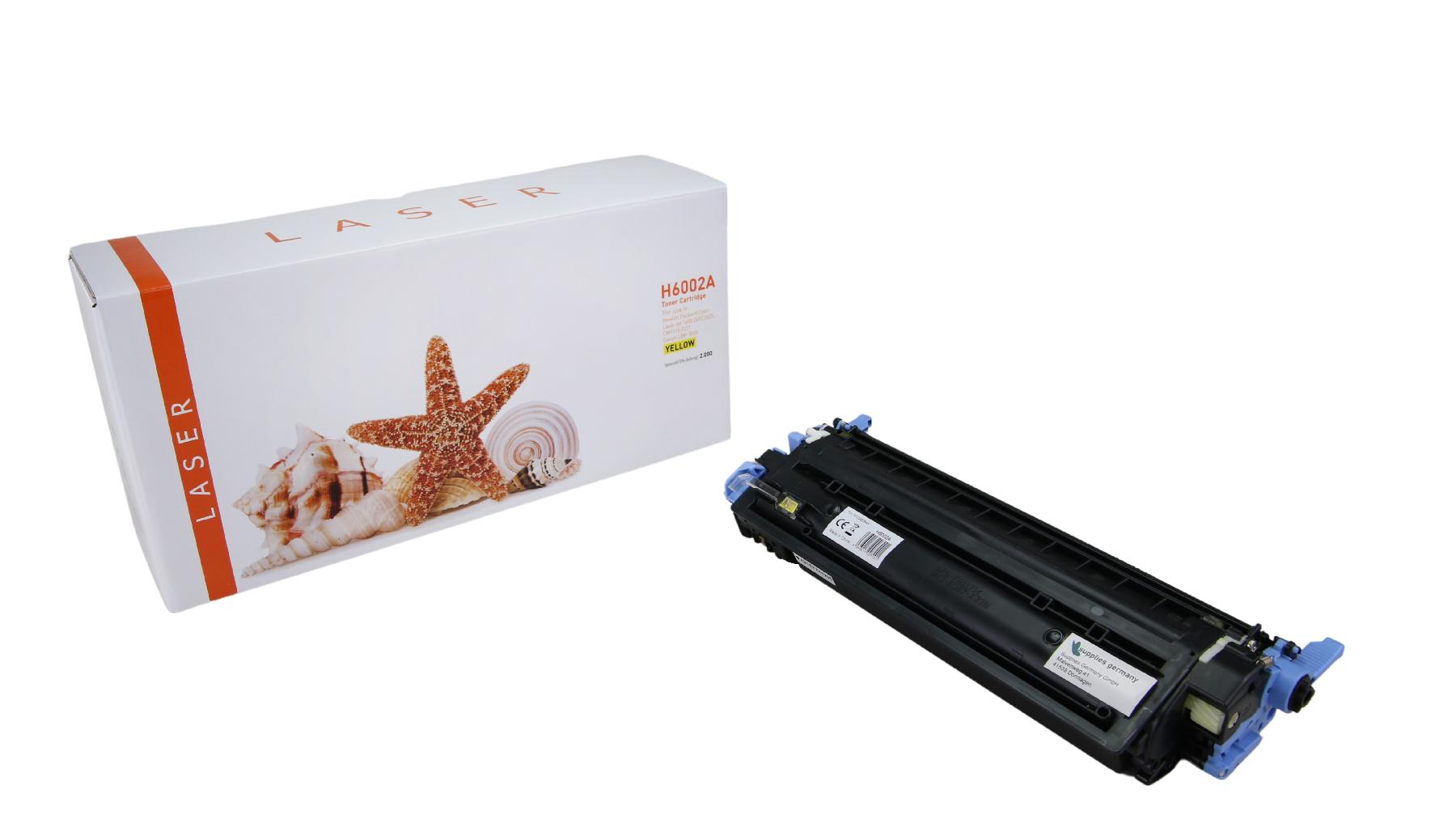 Q6002A alternativ Toner gelb für HP / Q6002A /124A / 2.000 Seiten