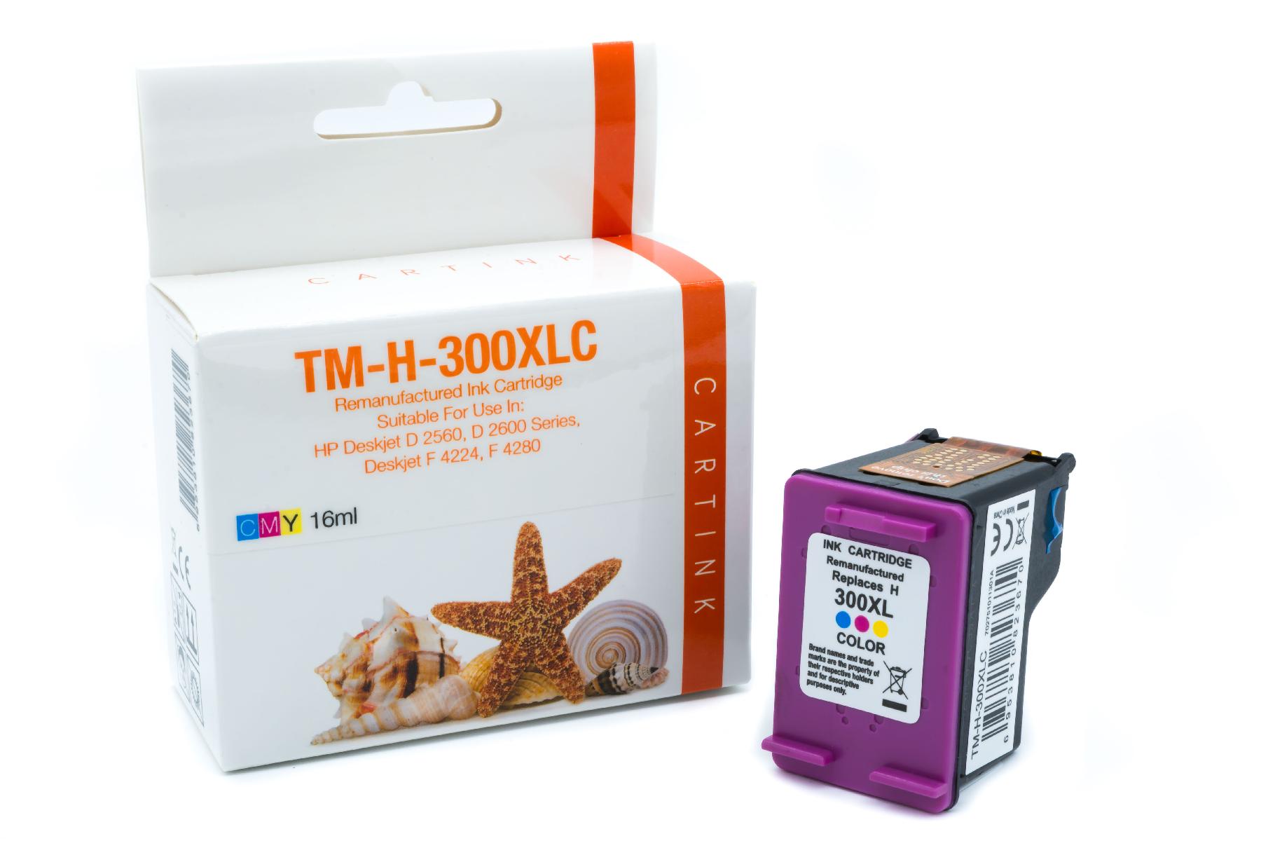 300CXL Refill Tinte Color für HP / CC644EE / 18ml