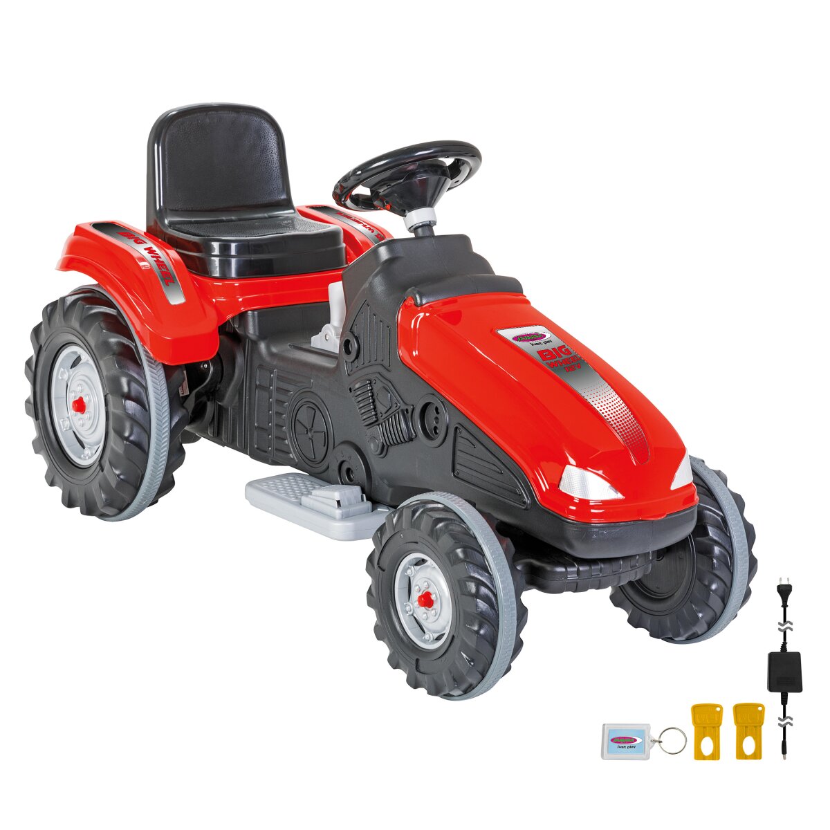 Kinderfahrzeug Traktor Big Wheel rot