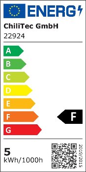 LED Gartenleuchte "CT-GS5" 5W, IP44 / 230V, 1,5m Kabel+Erdspieß, warmweiß