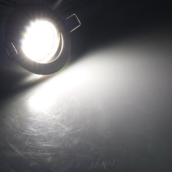 LED-Einbauleuchte "Flat-26" neutralweiß / 80x26mm, 3W, 390lm, Edelstahl gebürstet