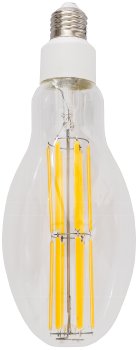LED Filament-Lampe E27 30W "FHE-30" / 4575lm, 2700K, warmweiß, ØxH 9x24cm