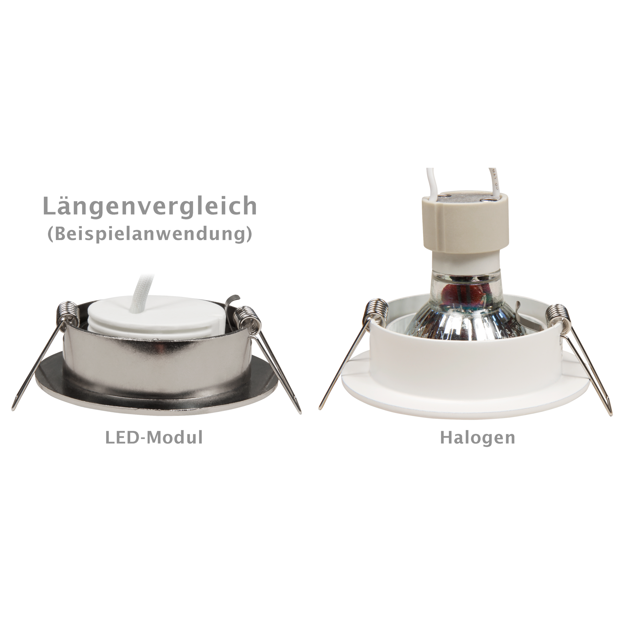 LED-Modul McShine, 7W, 580 Lumen, 230V, 50x23mm, warmweiß, 3000K