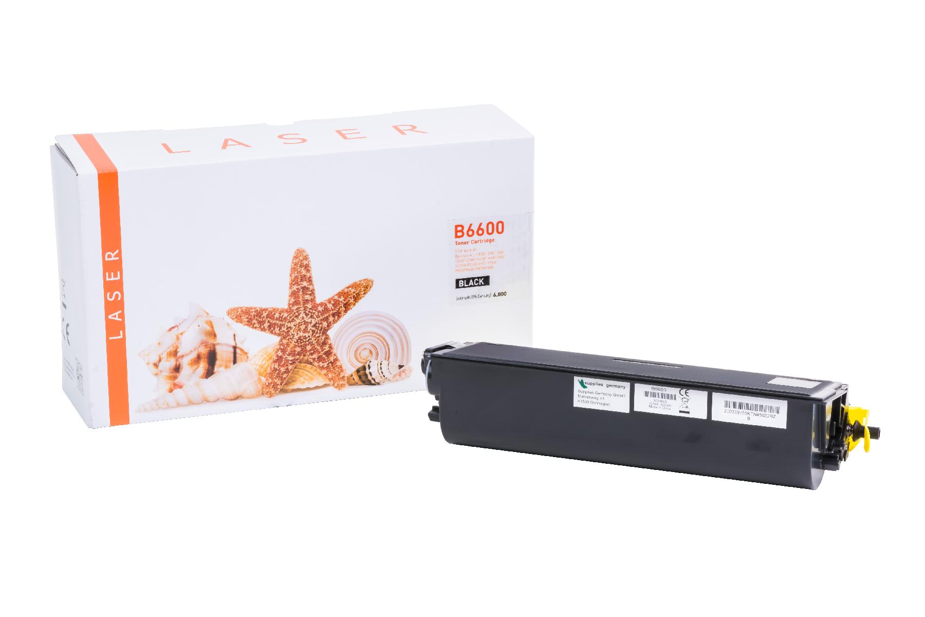 TN6600 alternativ Toner schwarz für Brother / TN6600 / 6.000 Seiten TN6600 alternativ Toner schwarz für Brother / TN6600 / 6.000 Seiten