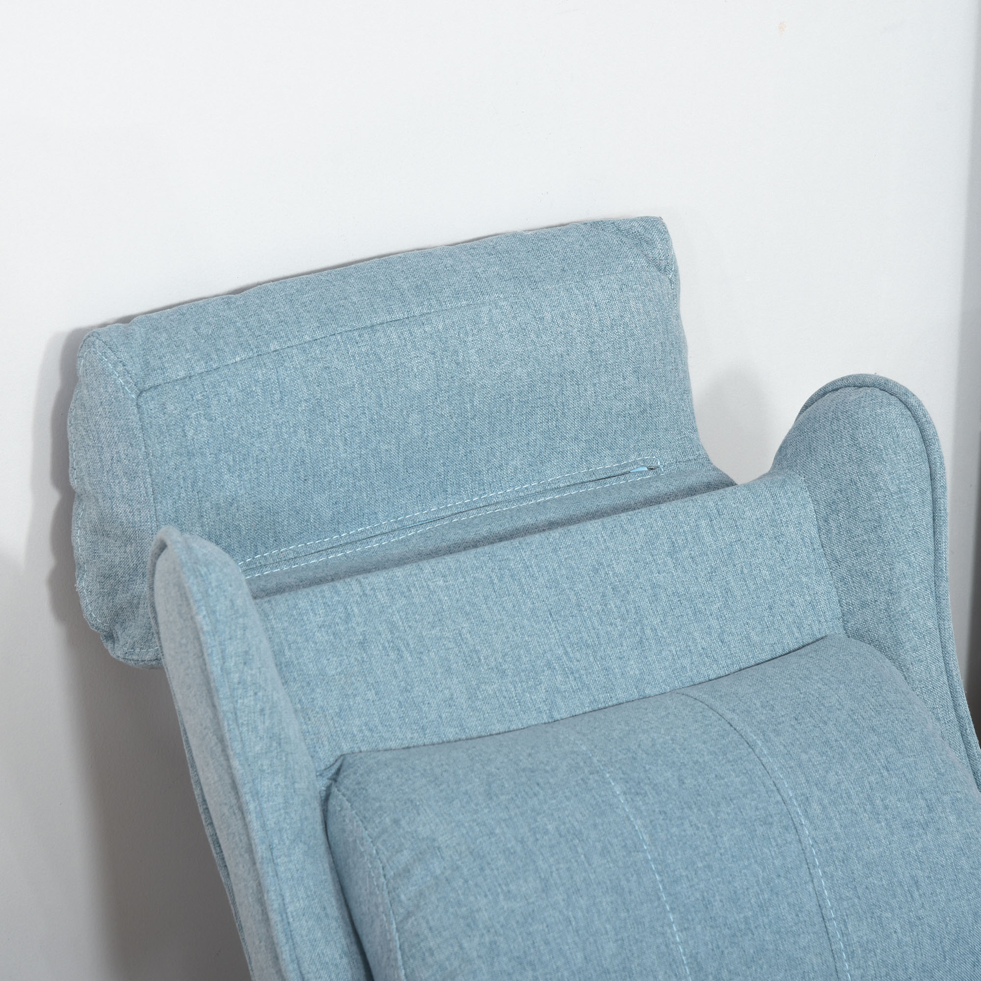 Kindersofa Kindersessel mit Fußstütze Armlehne verstellbare Rückenlehne Relaxsessel Kindercouch Stuhl Liegecouch Kinder Sofa für 3-5 Jahre Jungen und Mädchen Blau