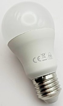 LED Glühlampe E27 "G50 AGL" warmweiß / 3000k, 600lm, 230V/7W, 160°