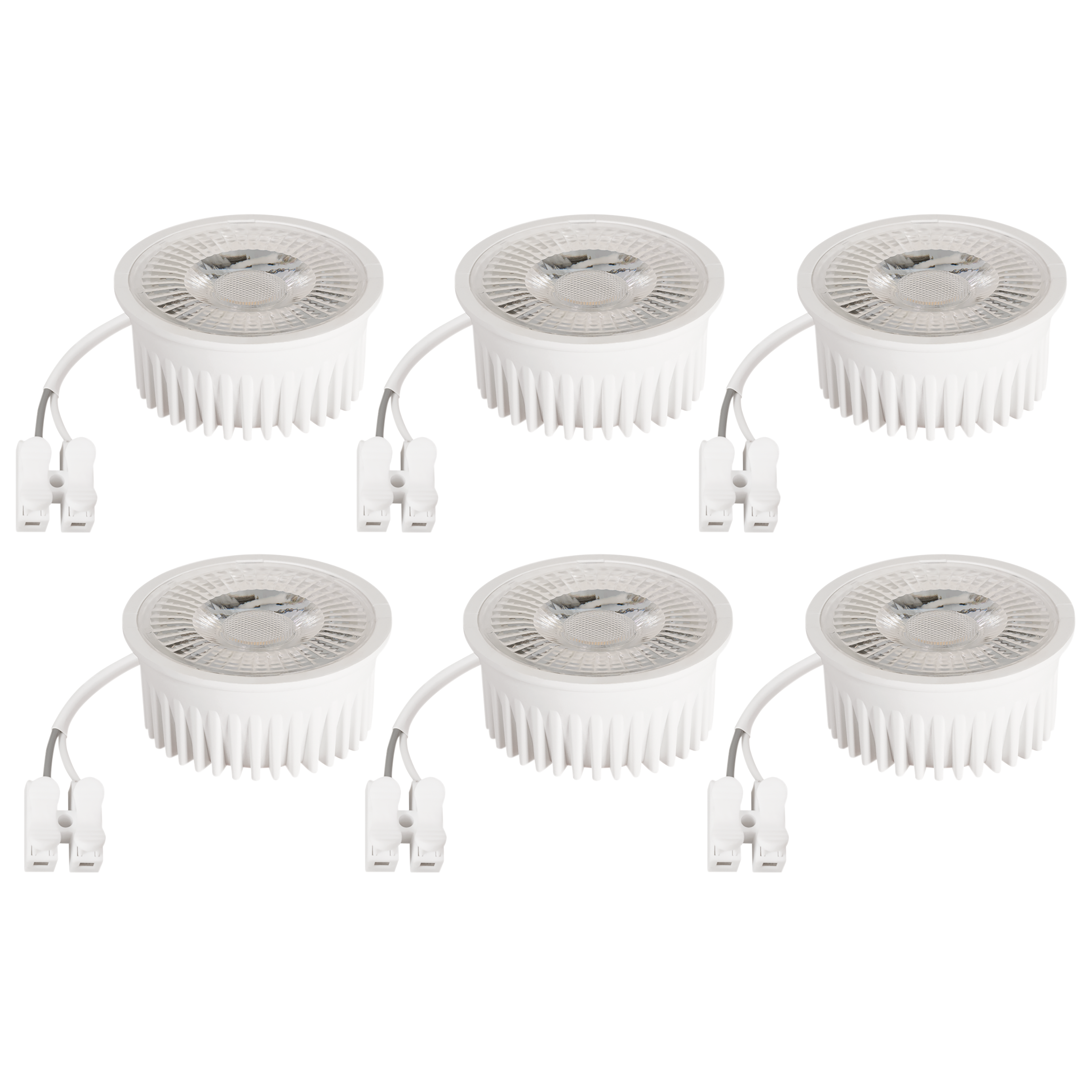 LED-Modul McShine ''MCOB'', 5W, 400lm, 230V, 50x25mm, 4000K, dimmbar, 6er-Pack