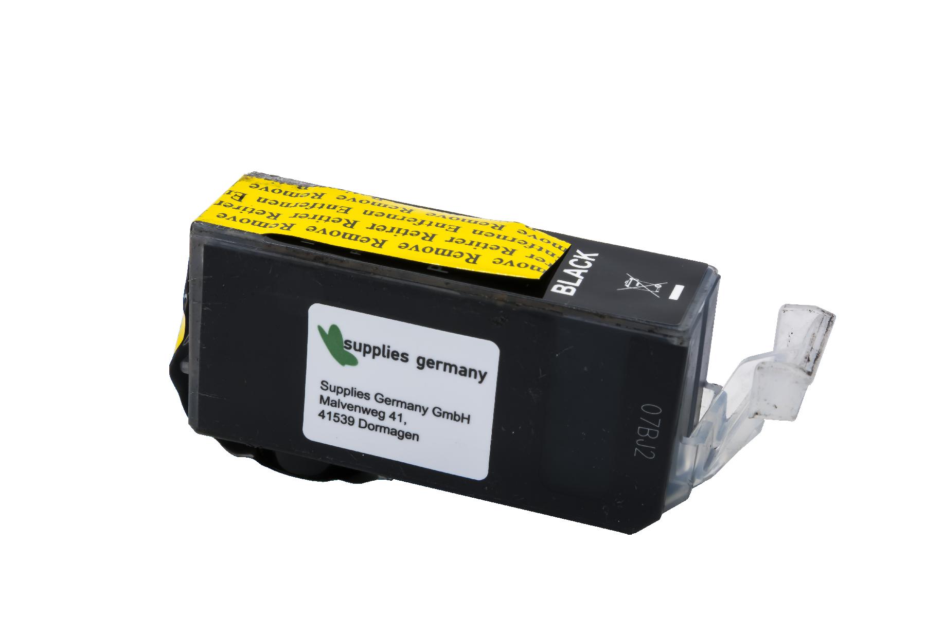 PGI520schwarz alternativ Tinte schwarz für Canon / 2932B001 / 21ml / mit Chip