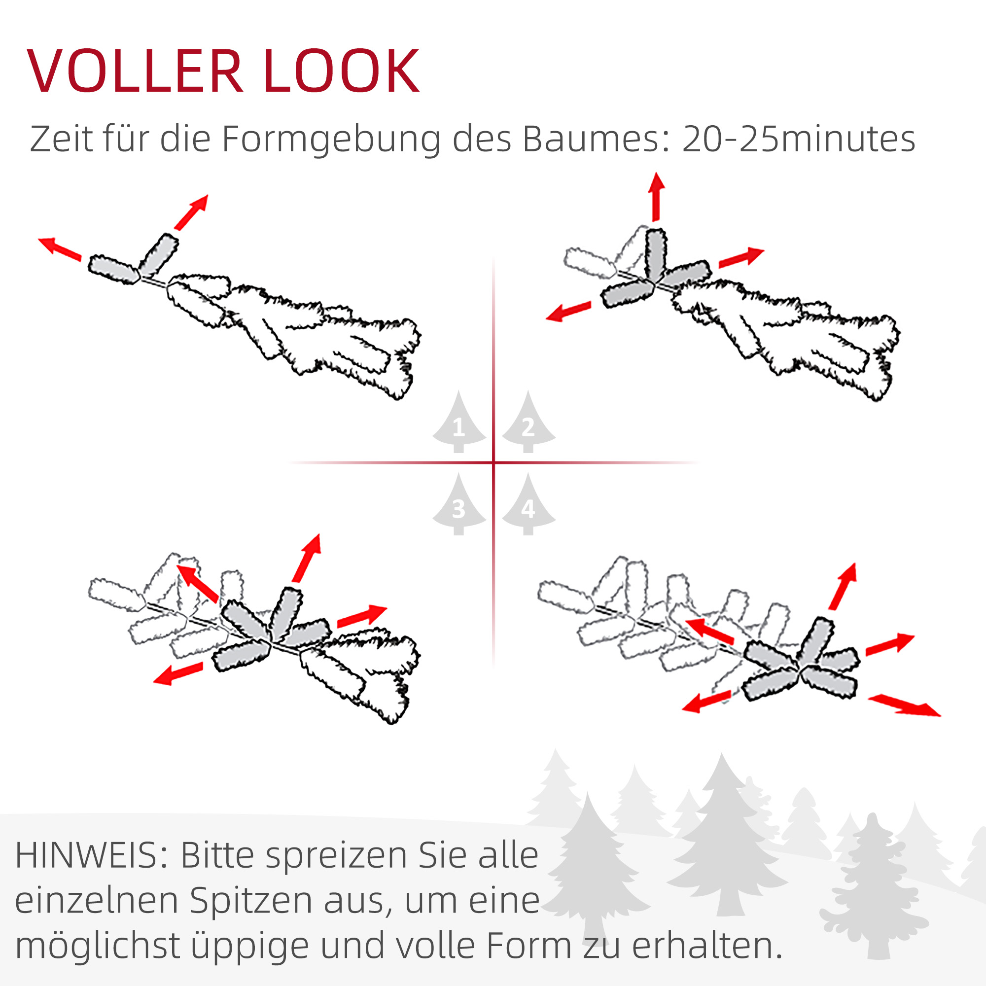 Weihnachtsbaum, schneebedeckt, schmales Design, feuerfest, 210 cm, Grün/Weiß