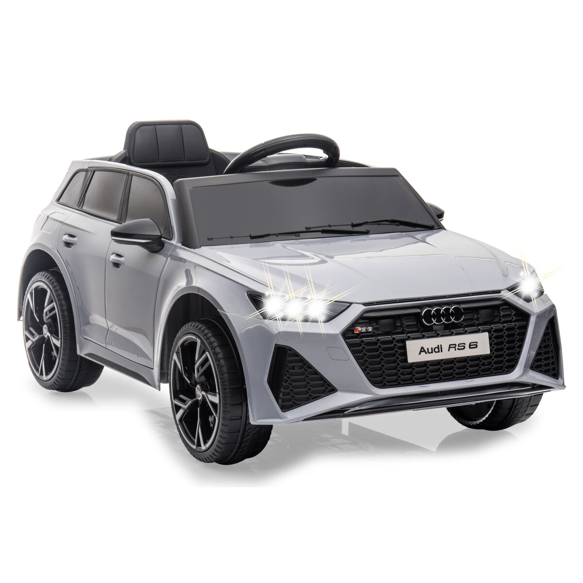 Kinderfahrzeug Audi RS 6 grau