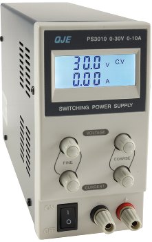 Regelbares Labornetzgerät "CTL-3010" / beleuchtete LCD Anzeige, 0-30V, 0-10A