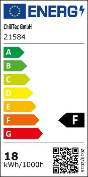 LED Deckenleuchte "HORTA", 60cm, IP65, HF-Bewegungsmelder, 18W, 1562lm, 4000K