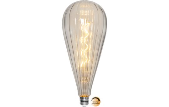 LED-Tropfenlampe ''Decoled'', E37, 2200K, 150lm, 2W, warmweiß, dimmbar