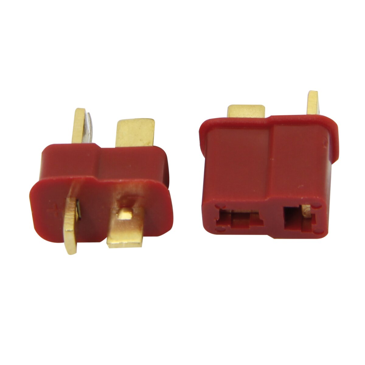 Hochstromstecker/Buchse T-Dean vergoldet Grip 1 Paar