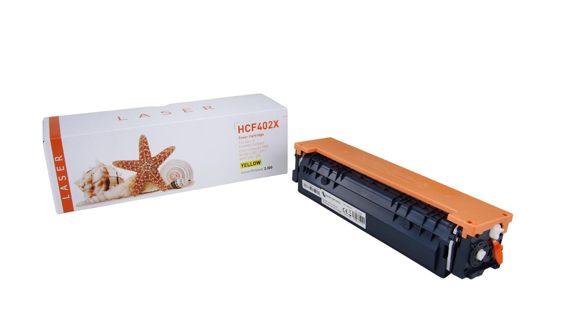 CF402X alternativ Toner gelb für HP / CF402XY / 2.300 Seiten