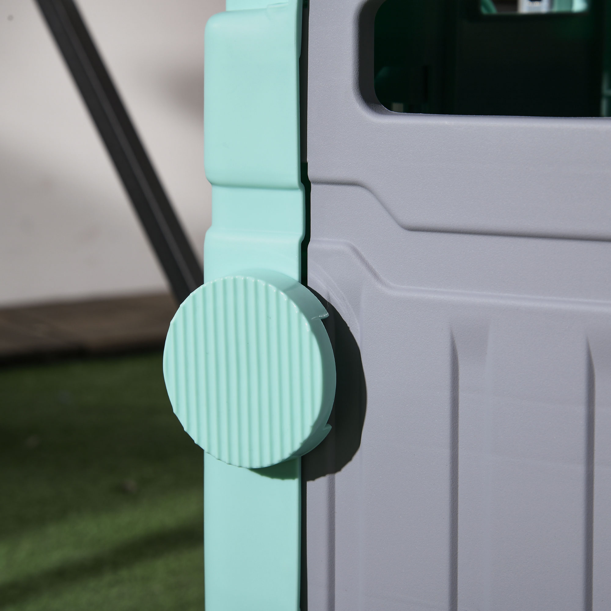 Einkaufswagen Einkaufstrolley, Treppensteiger,  klappbar, Teleskopgriff, bis max, 65 Kilo belastbar, Grün