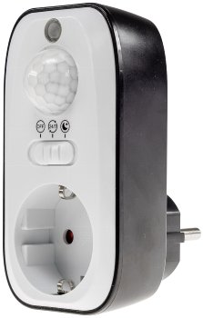 Zwischenstecker mit Bewegungsmelder, 8m Reichweite , 230V/1200W Zwischenstecker mit Bewegungsmelder, 8m Reichweite , 230V/1200W