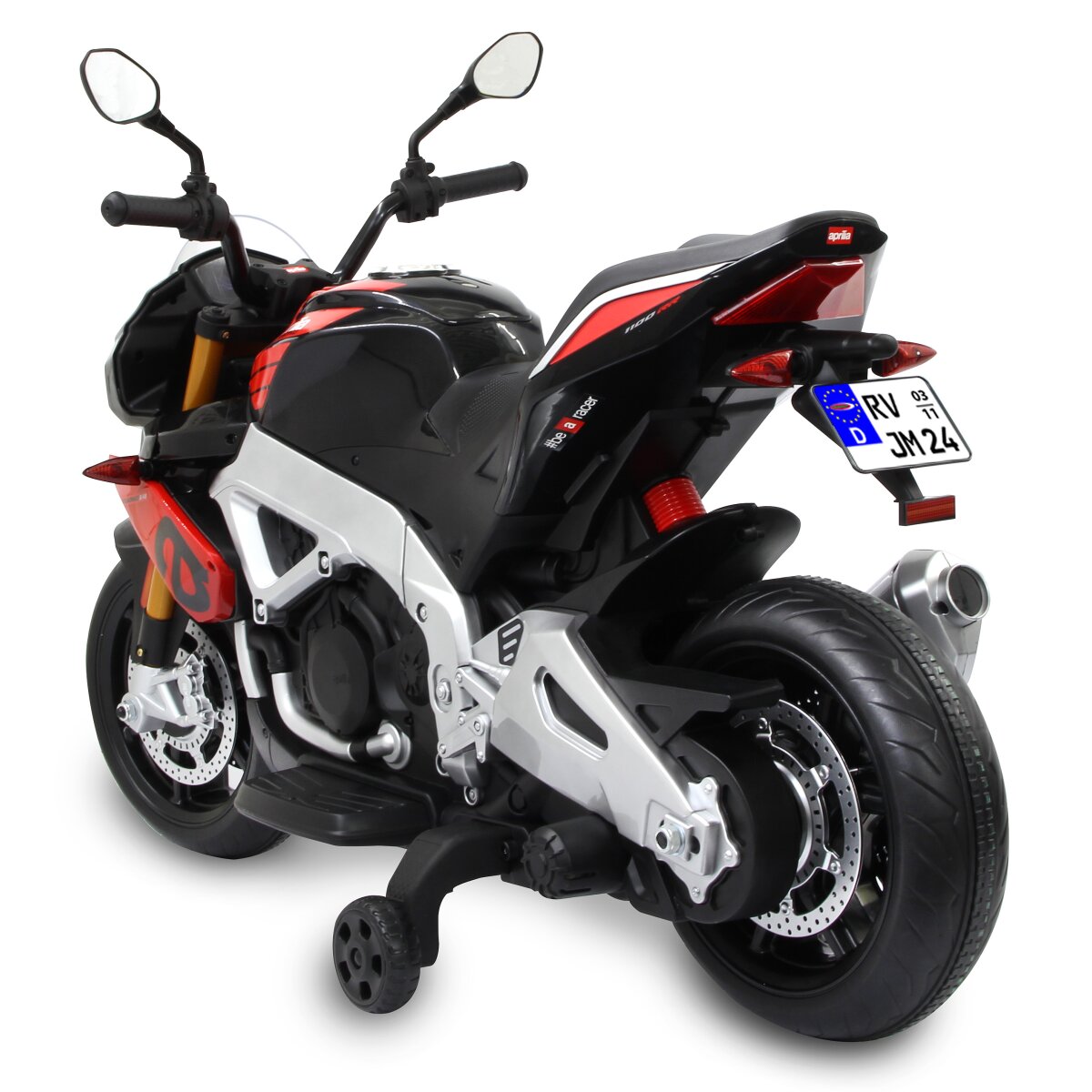 Kindermotorrad Aprilia Tuono V4 1100 RR rot