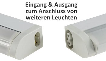 LED Unterbauleuchte "CT-LSW 56" 56cm, 913lm, 8 Watt, 2700K + 4000K schaltbar