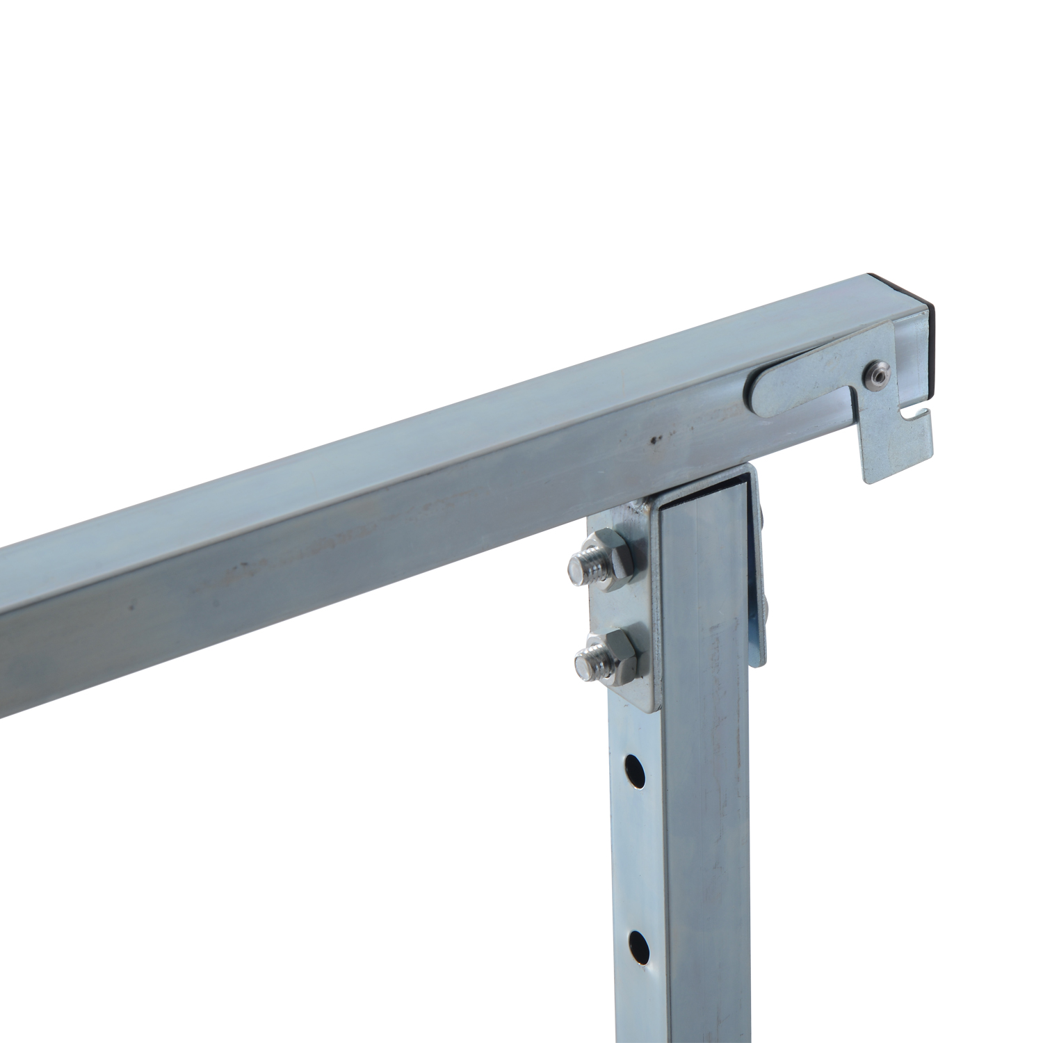 2 x Gerüstbock Unterstellbock Klappbock höhenverstellbar bis 200kg Stahl Schwarz 68 x 58 x 80-130 cm