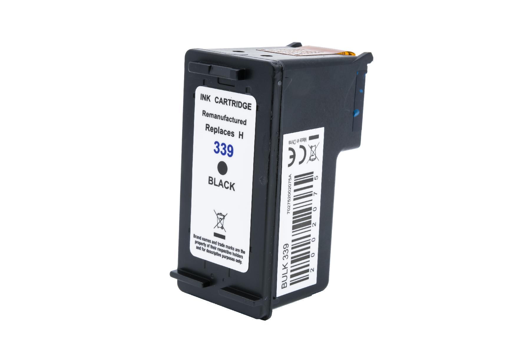 339 alternativ Tinte black für  HP / C8767EE / 30