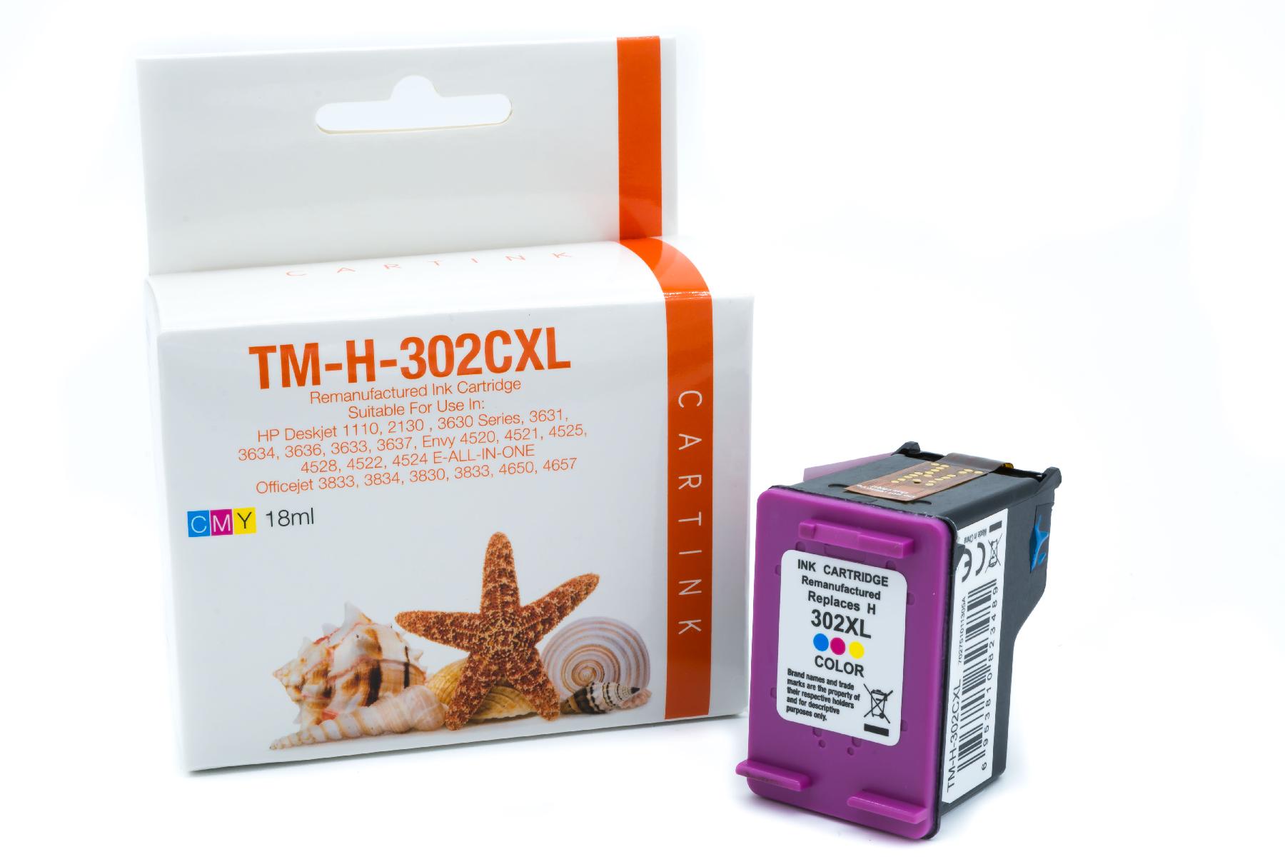 302CXL Refill Tinte Color für HP / F6U67AE / 18ml (EU) 302CXL Refill Tinte Color für HP / F6U67AE / 18ml (EU)