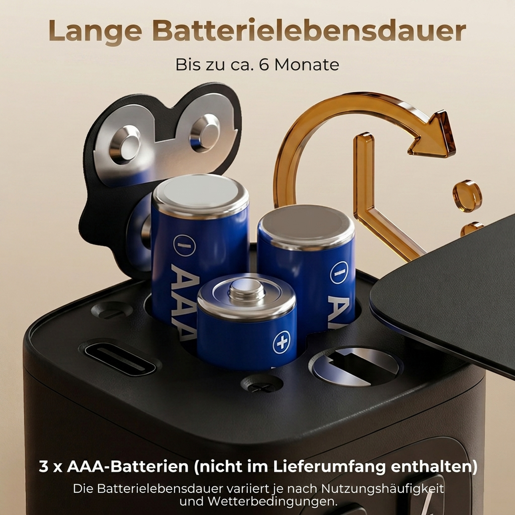 Türzylinder, 5-in-1 mit Fingerabdruck, Code, App, NFC-Karte & Schlüssel, gemeinsamer Zugriff, Bluetooth-Zylinder