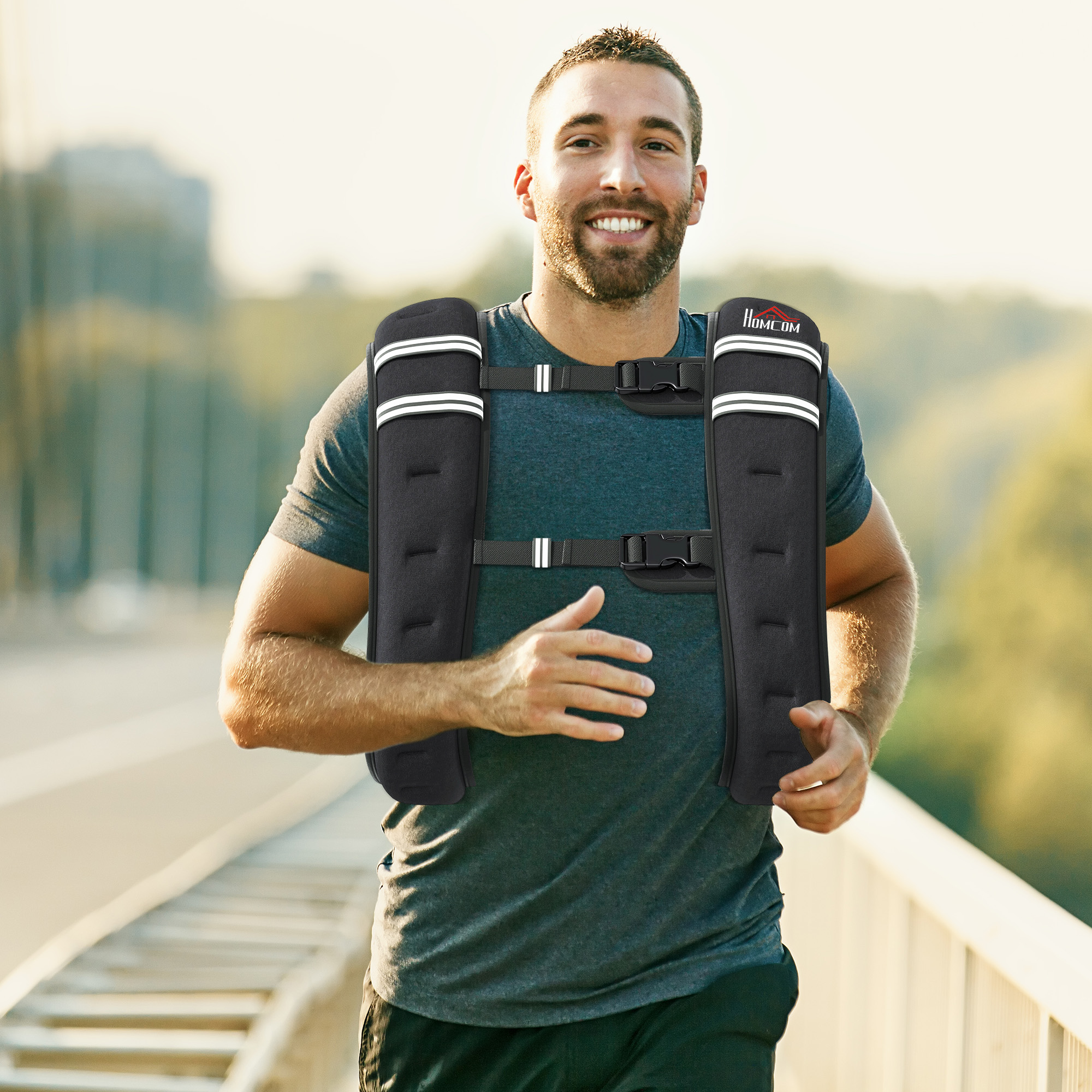 Gewichtsweste 5 KG / 8 KG / 10 KG verstellbare Trainingsweste mit herausnehmenbar Gewichten Laufweste Damen Herren für Muskelaufbau Krafttraining, Laufen, Fitness, Cross Training