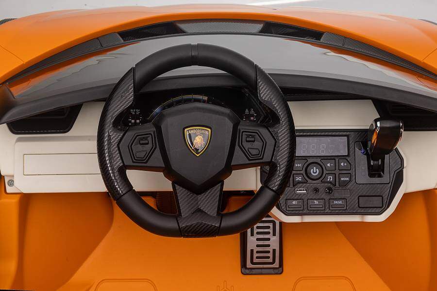 Kinderfahrzeug Lamborghini SIAN 2 Sitzer - orange