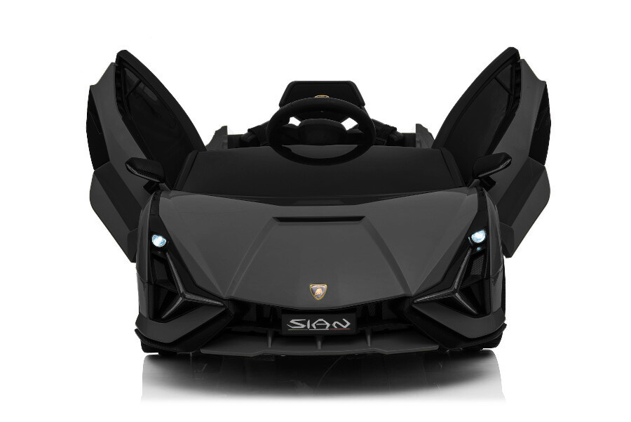 Kinderfahrzeug Lamborghini Sian - schwarz