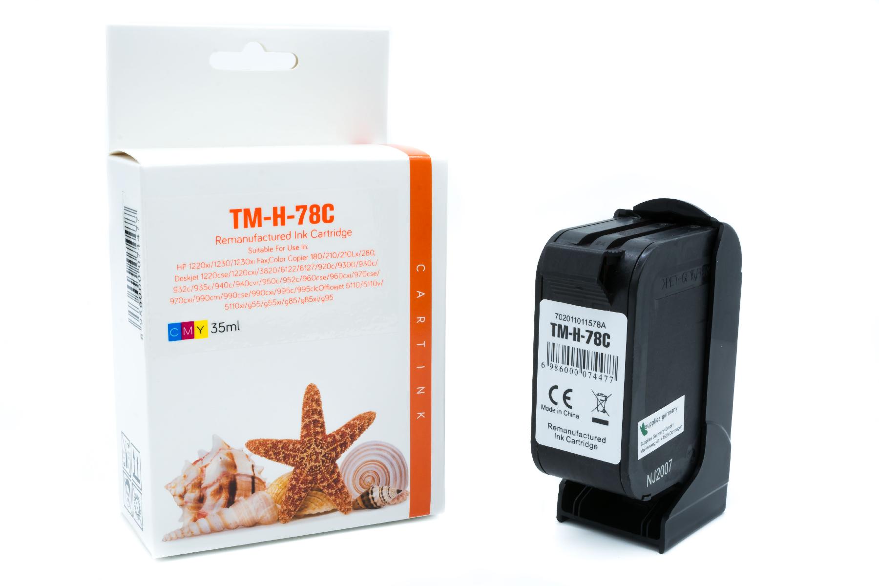 78A Refill Tinte Color für HP / C6578 / 39ml 78A Refill Tinte Color für HP / C6578 / 39ml