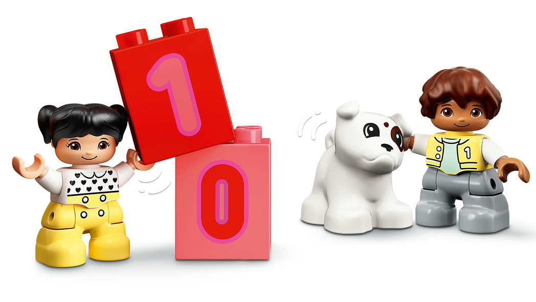 DUPLO® 10954 - Zahlenzug - Zählen lernen (23 Teile)
