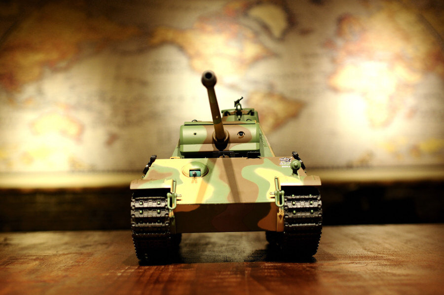 RC Panzer "Panther G" Metallgetreibe & Metallketten PRO RRZ