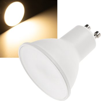 LED Strahler GU10 "W90" / 3030k, 825lm, 230V/9W, 100°, warmweiß