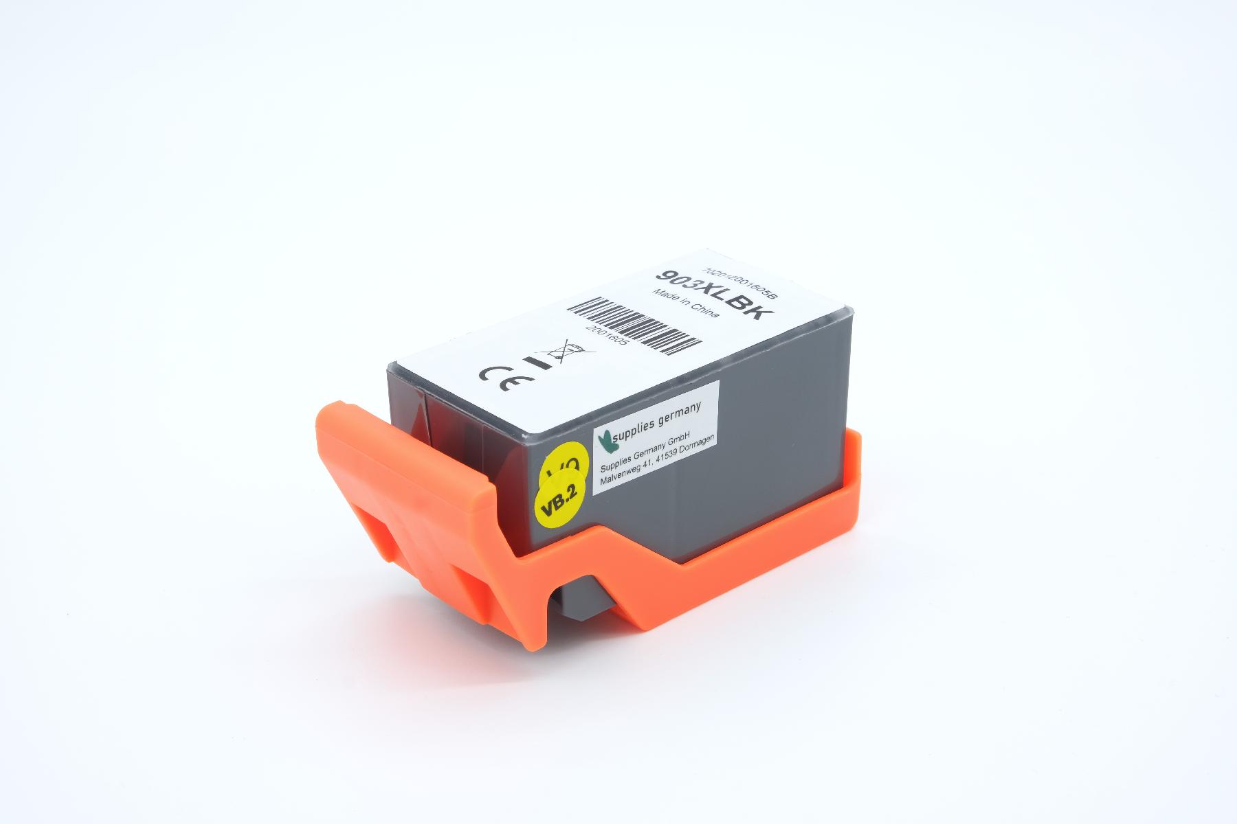 903XLschwarz alternativ Tinte schwarz für HP / T6M15AE / 37ml 903XLschwarz alternativ Tinte schwarz für HP / T6M15AE / 37ml