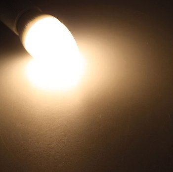 LED Kerzenlampe E14 "K50" warmweiß, 3000k, 400lm, 230V/5W