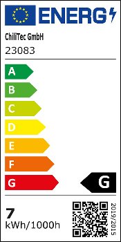 LED Wandleuchte "Fachada" / IP54, 2x3,5W, 3000K, warmweiß